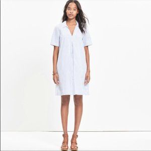 NWOT Madewell Swingout Striped Dress